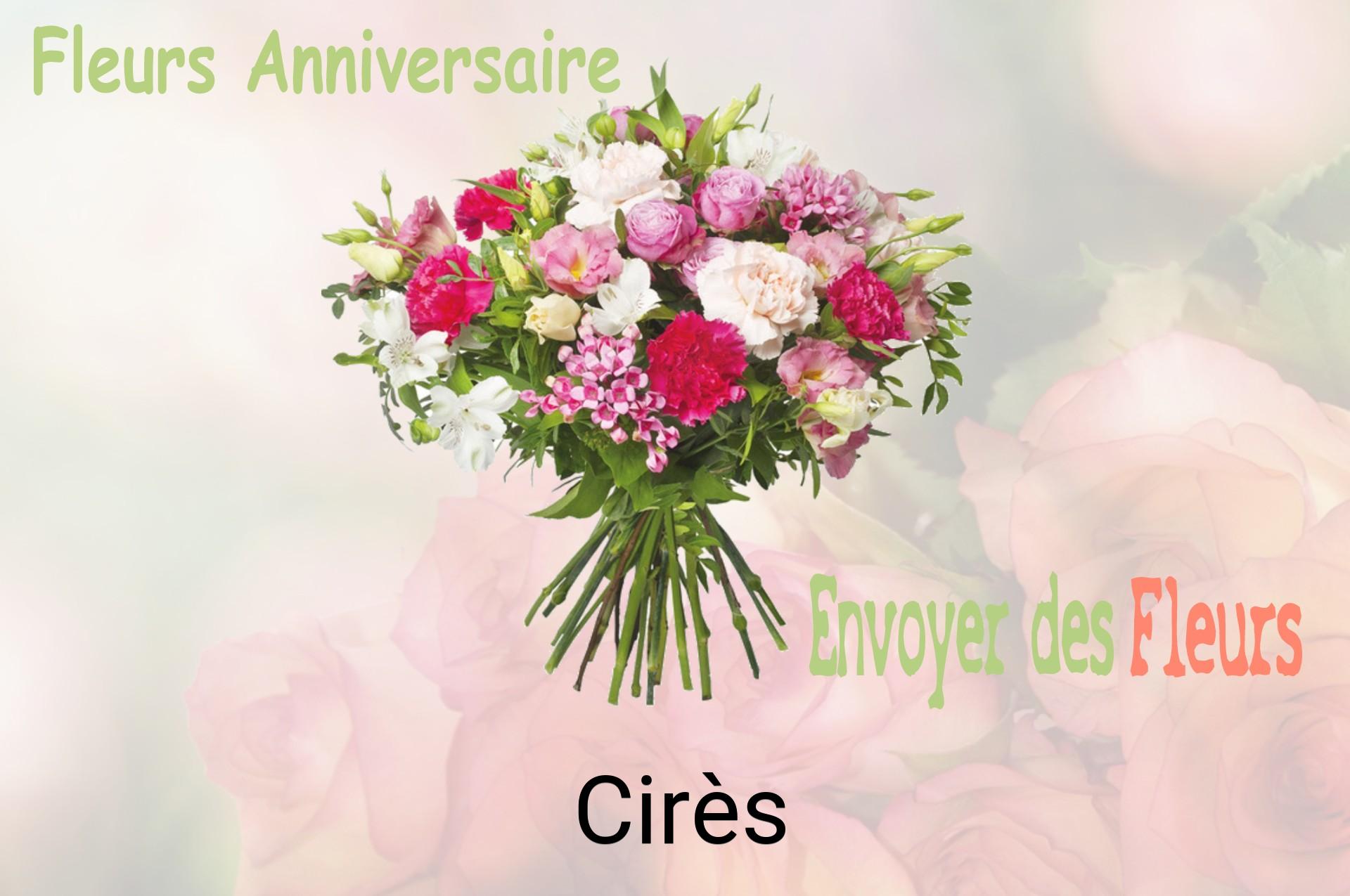 Bouquet de fleurs d’anniversaire livré à Cirès